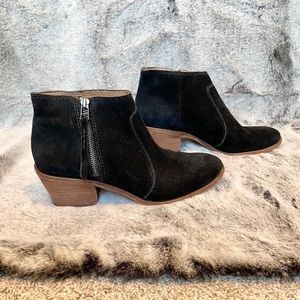 Madewell Janice Suede Booties size 9